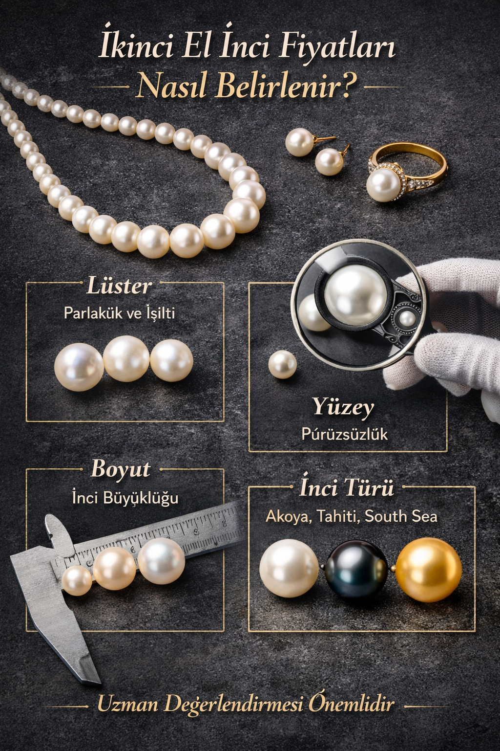 ikinci el inci fiyatları nasıl belirlenir